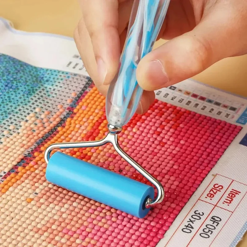 Embroidery Handicraft - New diamond painting tool, drum roller,