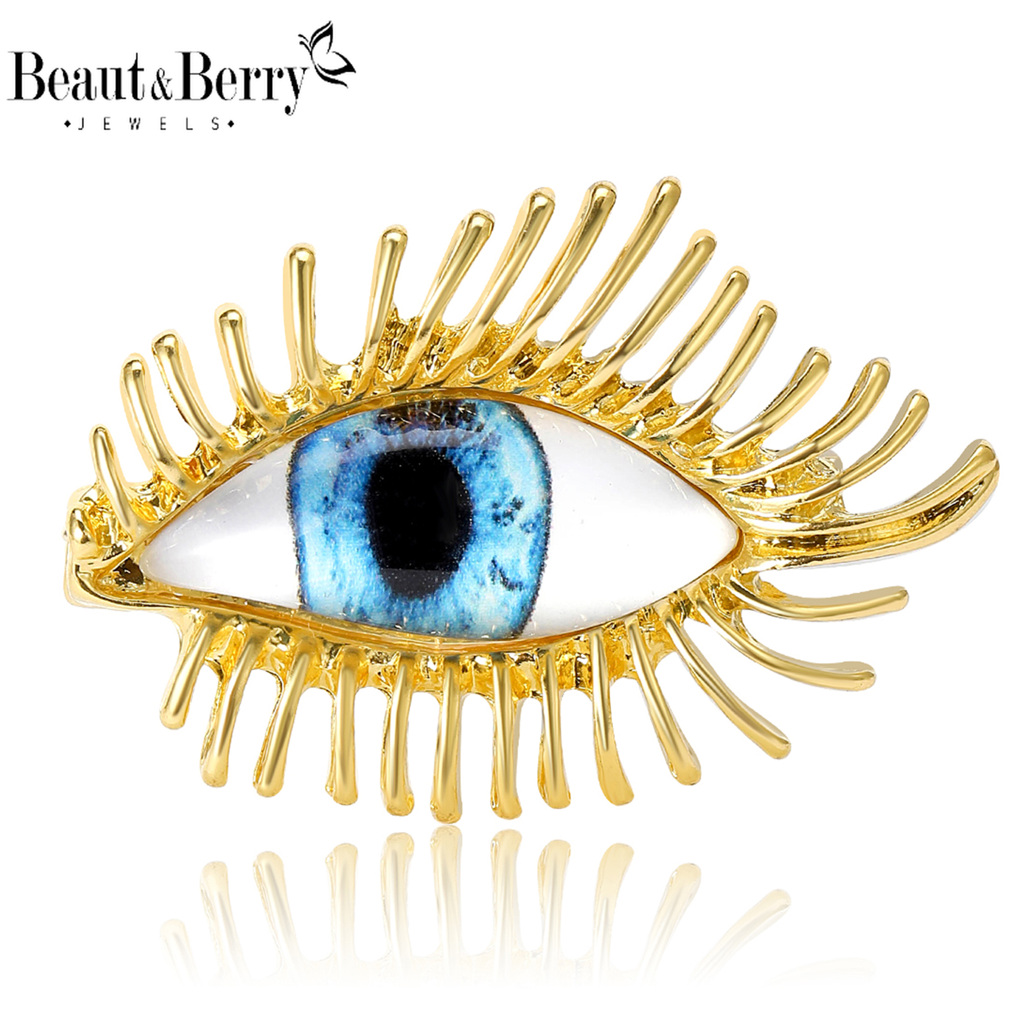 Embroidery Eyebrow - Beaut&Berry New Fashion Retro Devil Eye