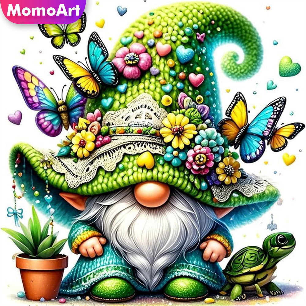 Embroidery Unique Design - Momoart Counted Cross Stitch Dwarf Portrait