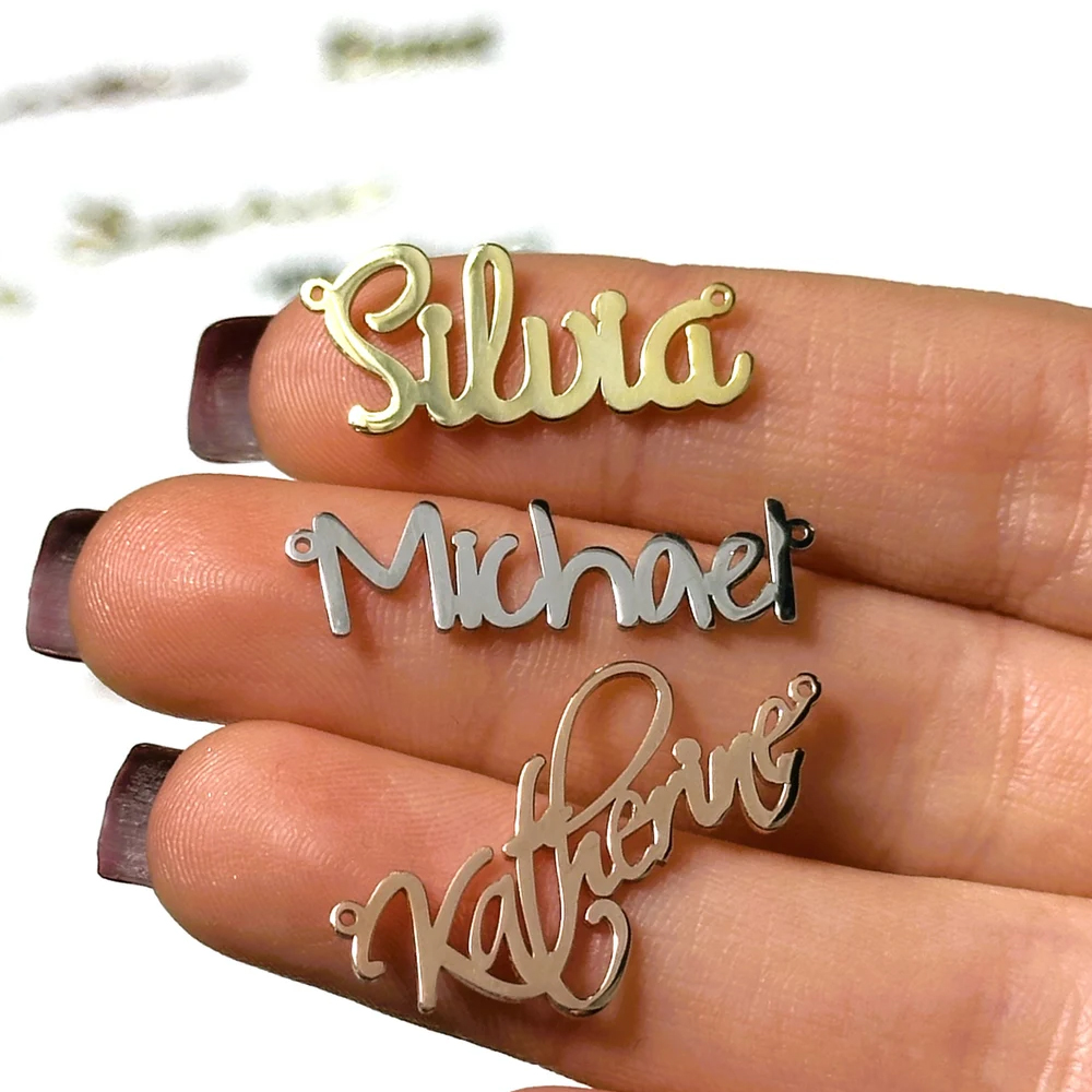 Embroidery Charm - Lemegeton Customized Name Pendant Personalized Logo
