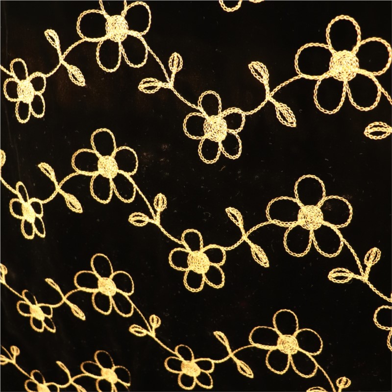 The fabric of sleeping dress e – Velvet Fabric Embroidery Bewertung und Preis