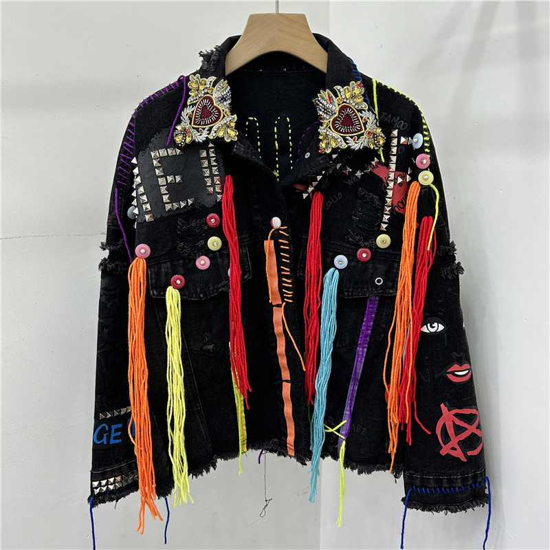 Women's New Unique Fringe Hand – Embroidery Unique Design Bewertung und Preis