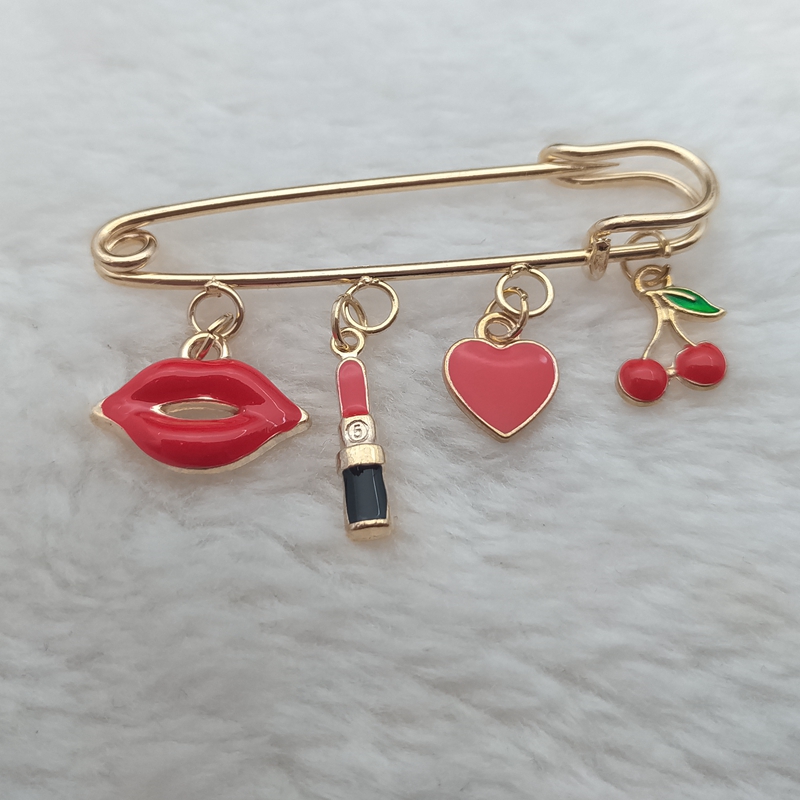 Ladies Brooch Lipstick Lip Lov – Embroidery Eyebrow Bewertung und Preis