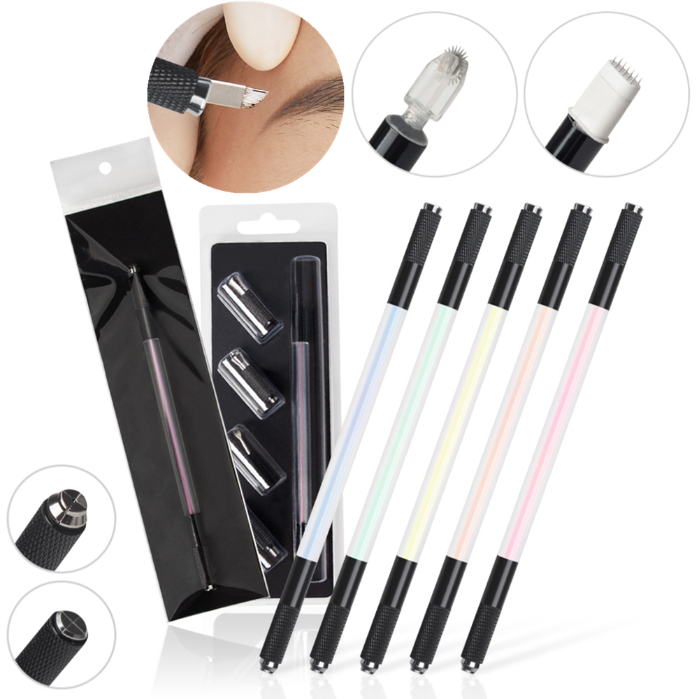 1pcs Manual Tattoo Pen Microbl – Embroidery Eyebrow Bewertung und Preis