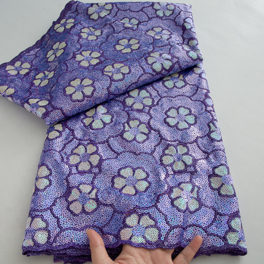 2025 African Velvet Lace Fabri – Velvet Fabric Embroidery Bewertung und Preis