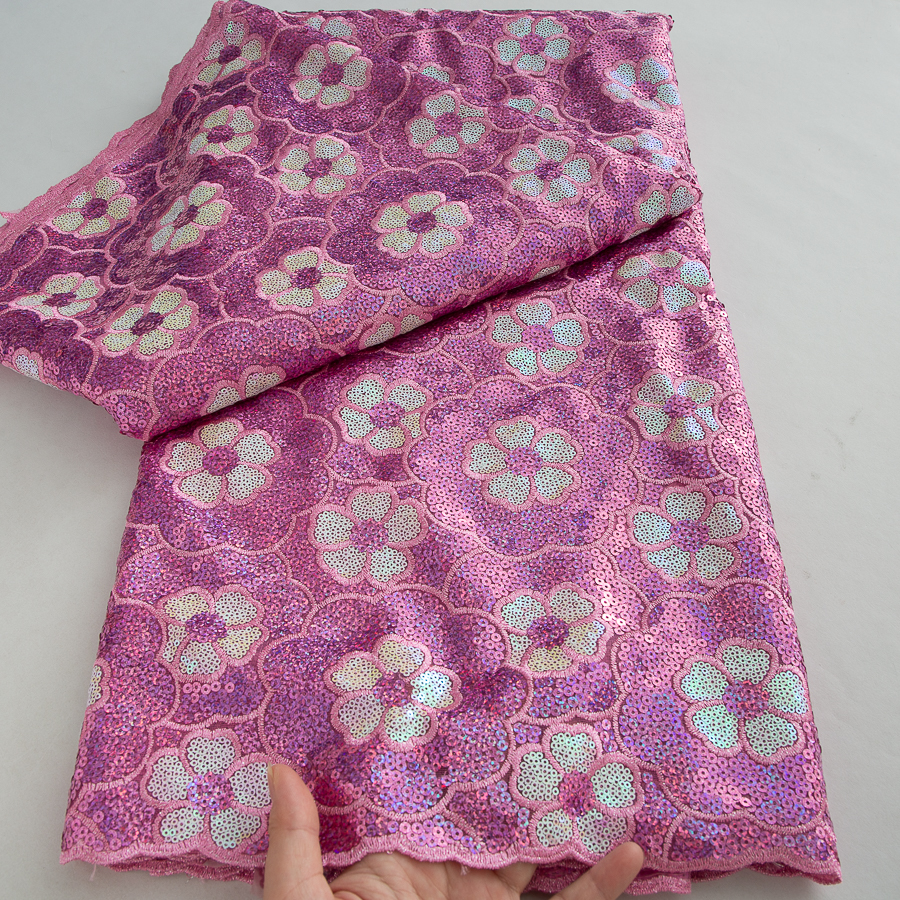 2025 African Velvet Lace Fabri – Velvet Fabric Embroidery Bewertung und Preis
