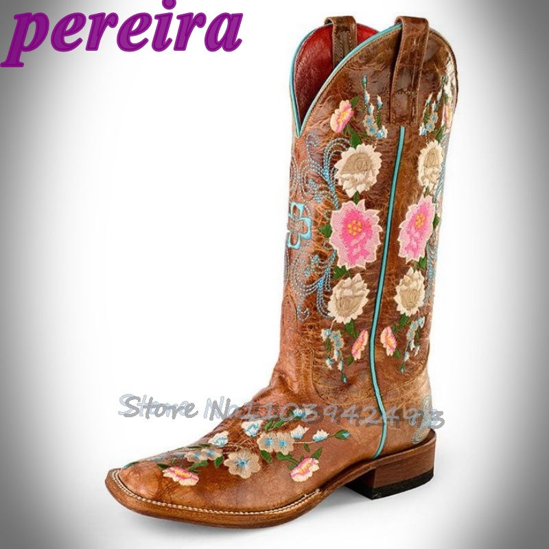 Embroidered Flower Boots Rose  – Embroidery Rose Bewertung und Preis