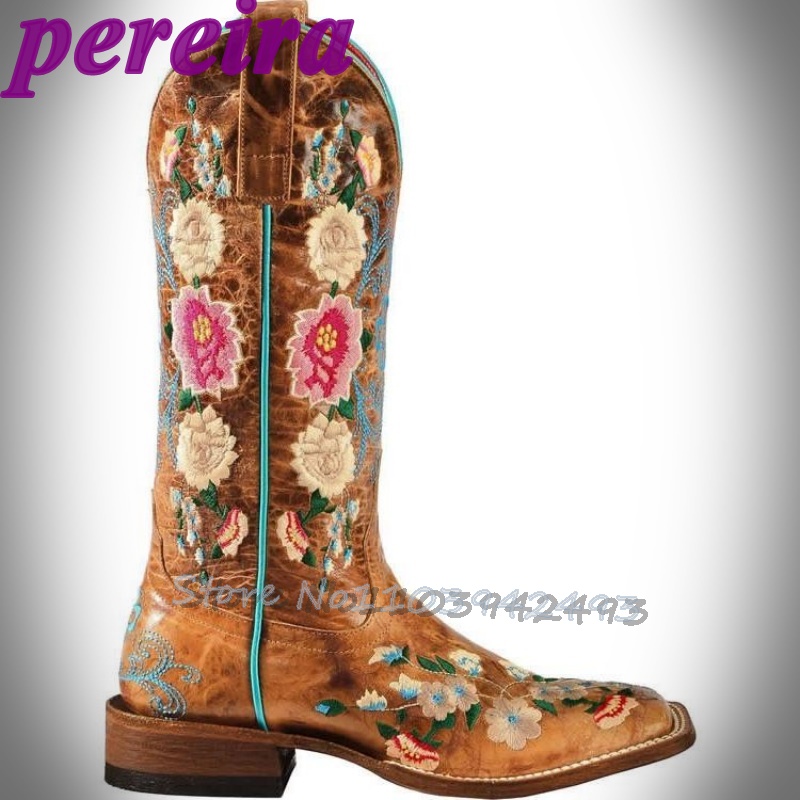 Embroidered Flower Boots Rose  – Embroidery Rose Bewertung und Preis