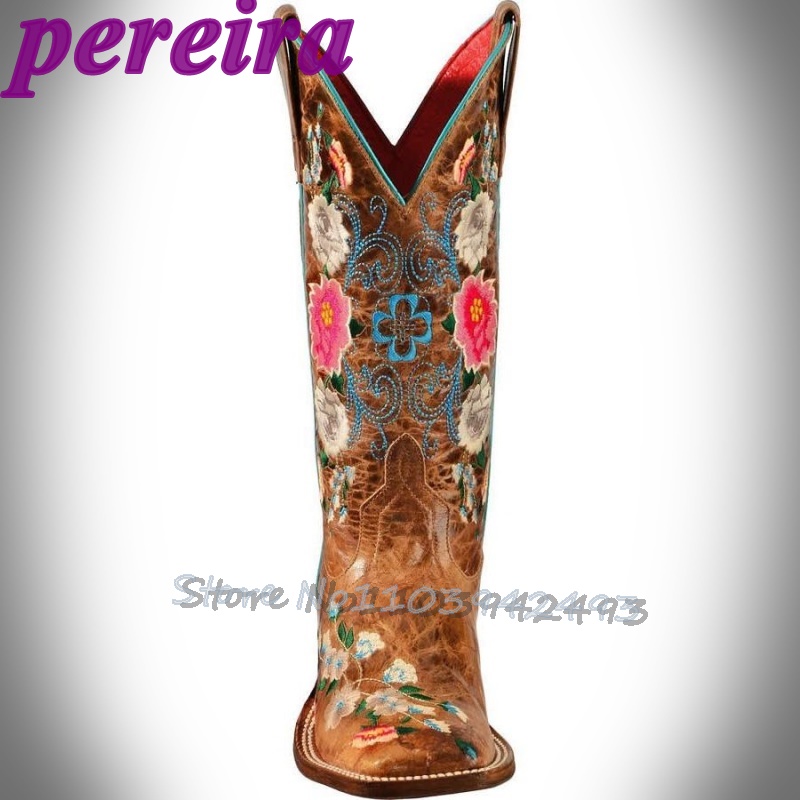 Embroidered Flower Boots Rose  – Embroidery Rose Bewertung und Preis
