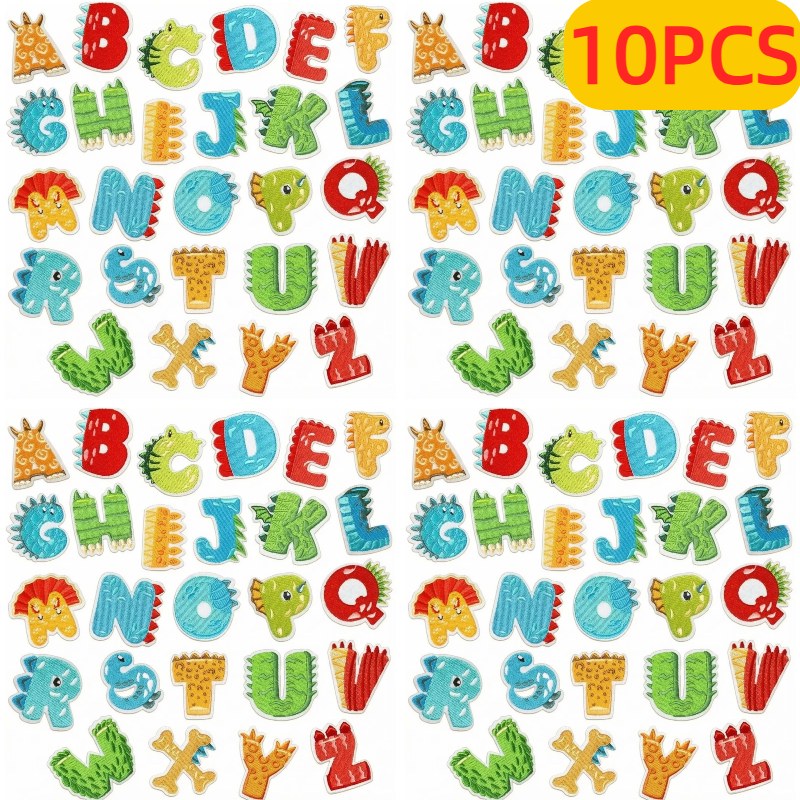 10PCS Wholesale Colorful Engli – Embroidery Alphabet Designs Bewertung und Preis