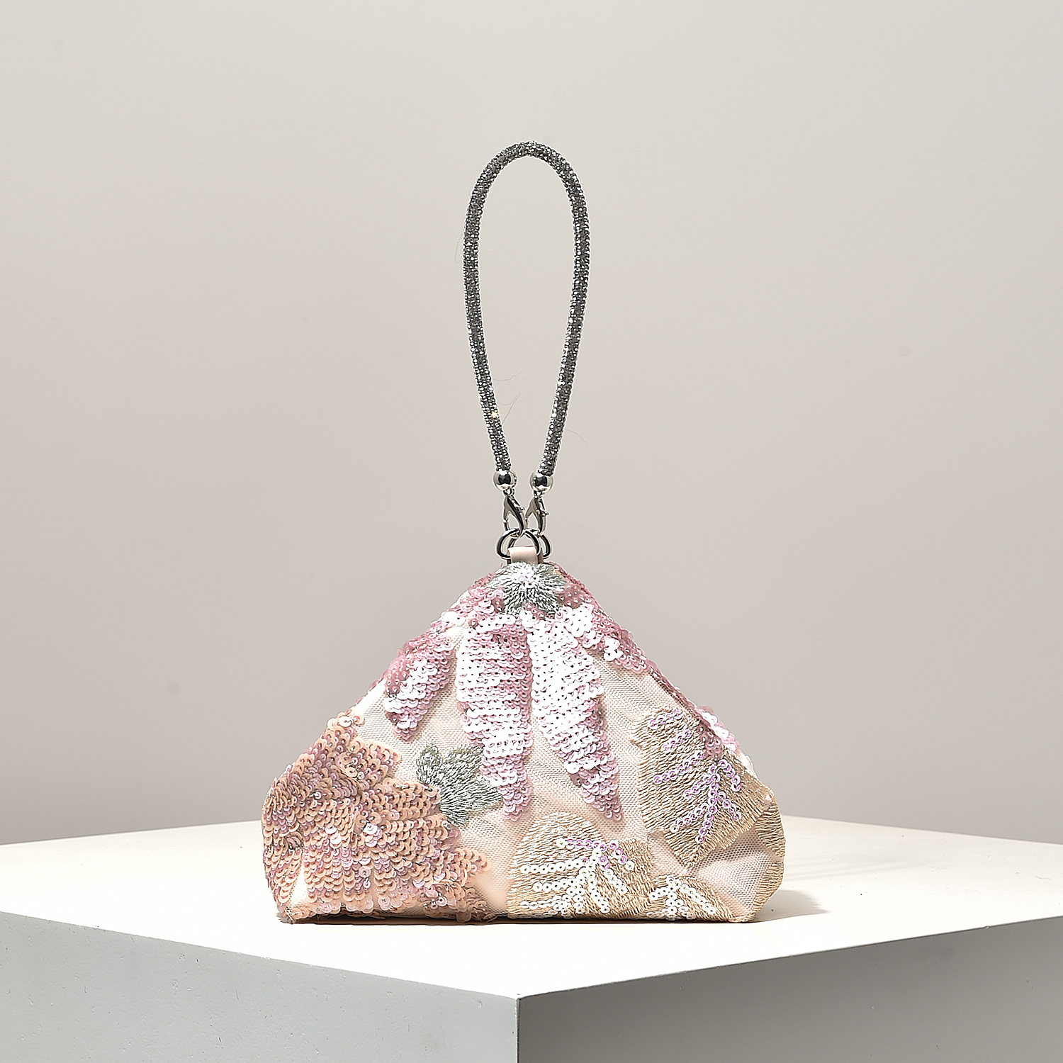 Mini Purse,Sequin Bag,Floral P – Embroidery Flower Pattern Bewertung und Preis