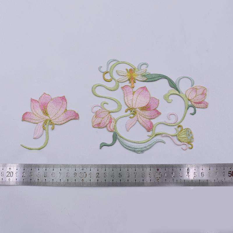 [H]1Pcs DIY Clothes Decoration – Embroidery Flower Pattern Bewertung und Preis