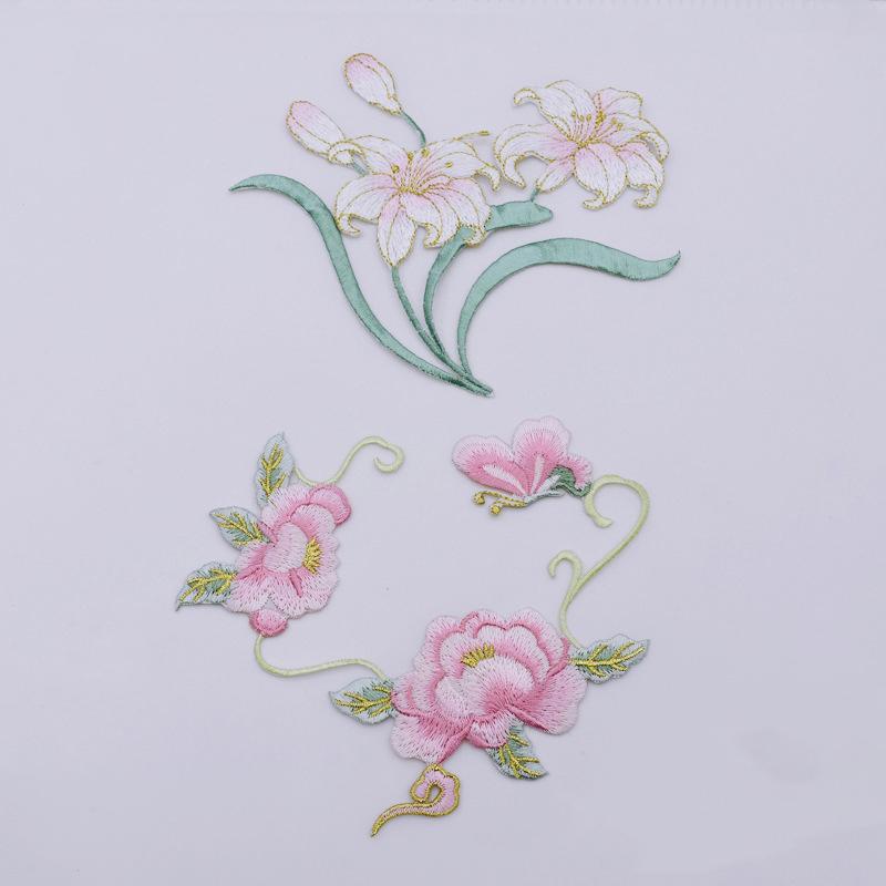 [H]1Pcs DIY Clothes Decoration – Embroidery Flower Pattern Bewertung und Preis