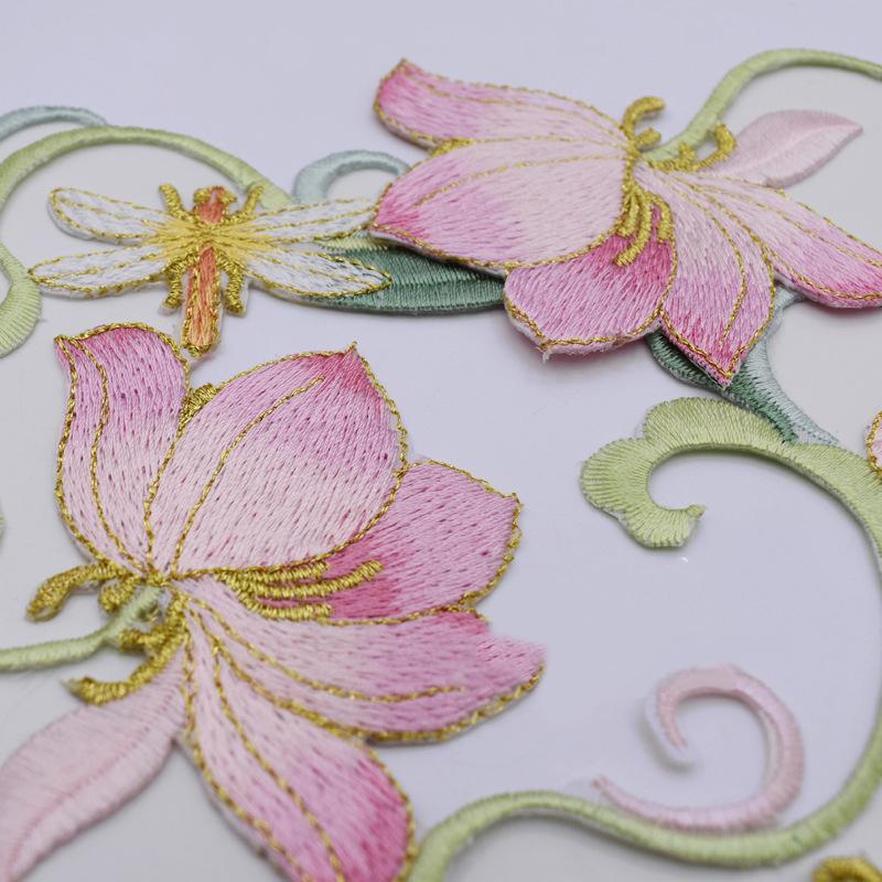 [H]1Pcs DIY Clothes Decoration – Embroidery Flower Pattern Bewertung und Preis