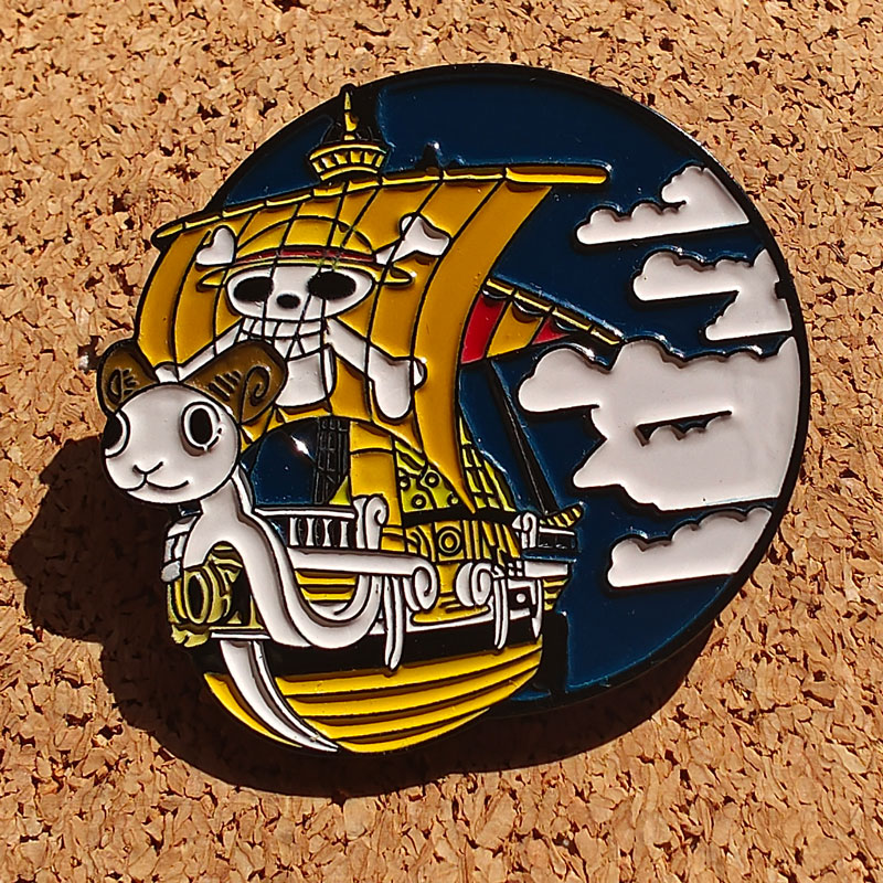 One Piece Enamel Pins Brooch T – Embroidery Wallpaper Bewertung und Preis
