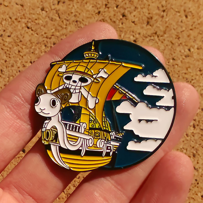 One Piece Enamel Pins Brooch T – Embroidery Wallpaper Bewertung und Preis
