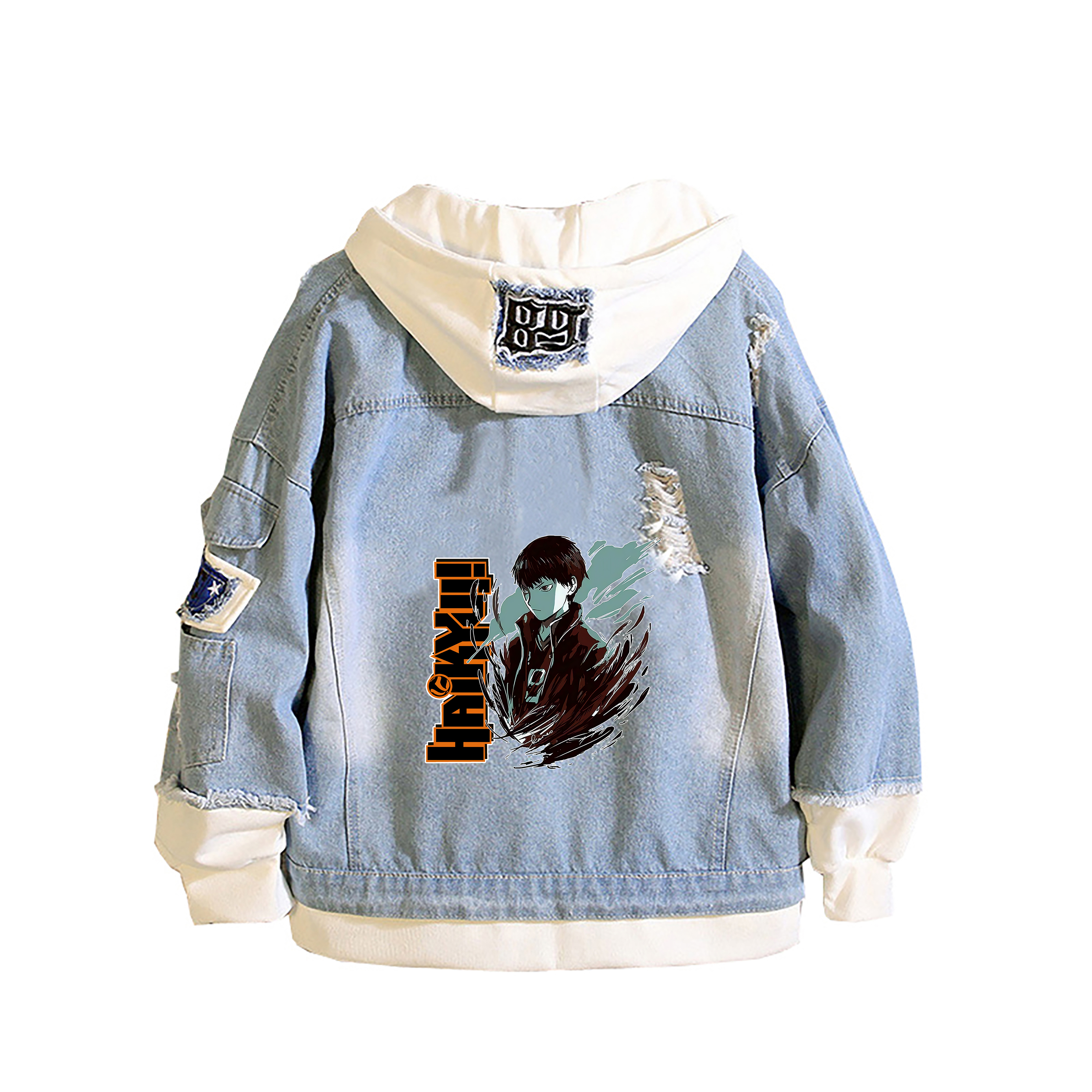 Japanese Haikyuu!! Demin Jacke – Embroidery Jacket Jeans Bewertung und Preis