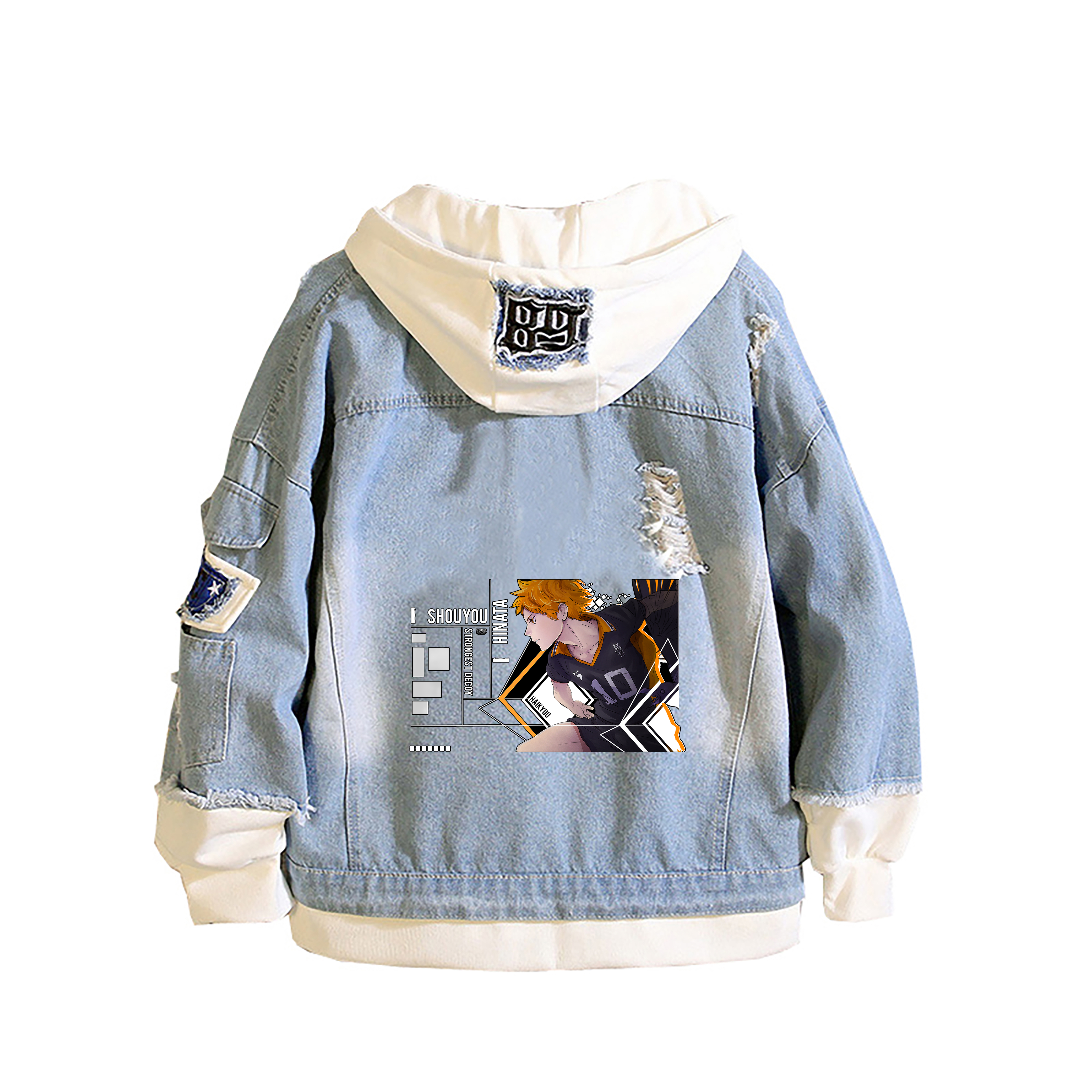 Japanese Haikyuu!! Demin Jacke – Embroidery Jacket Jeans Bewertung und Preis