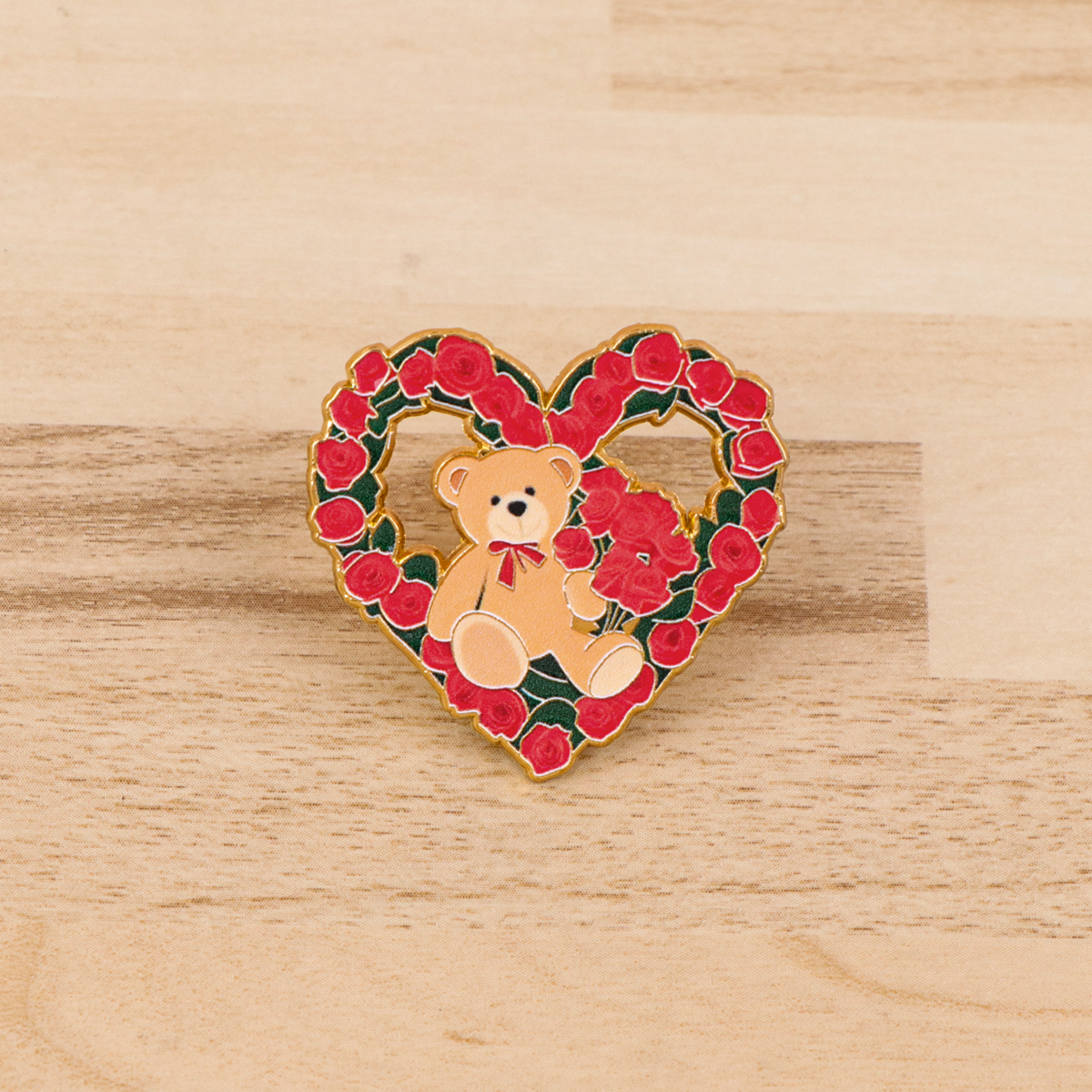 Fox Rose Bear Enamel Pins Anim – Embroidery Wallpaper Bewertung und Preis