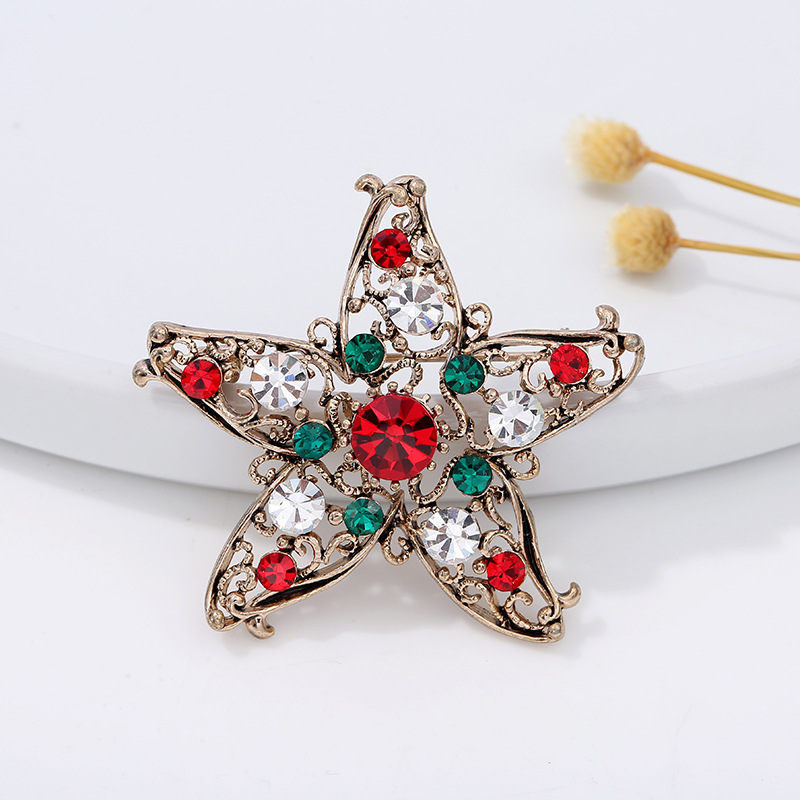 Christmas series jewelry brooc – Embroidery Eyebrow Bewertung und Preis
