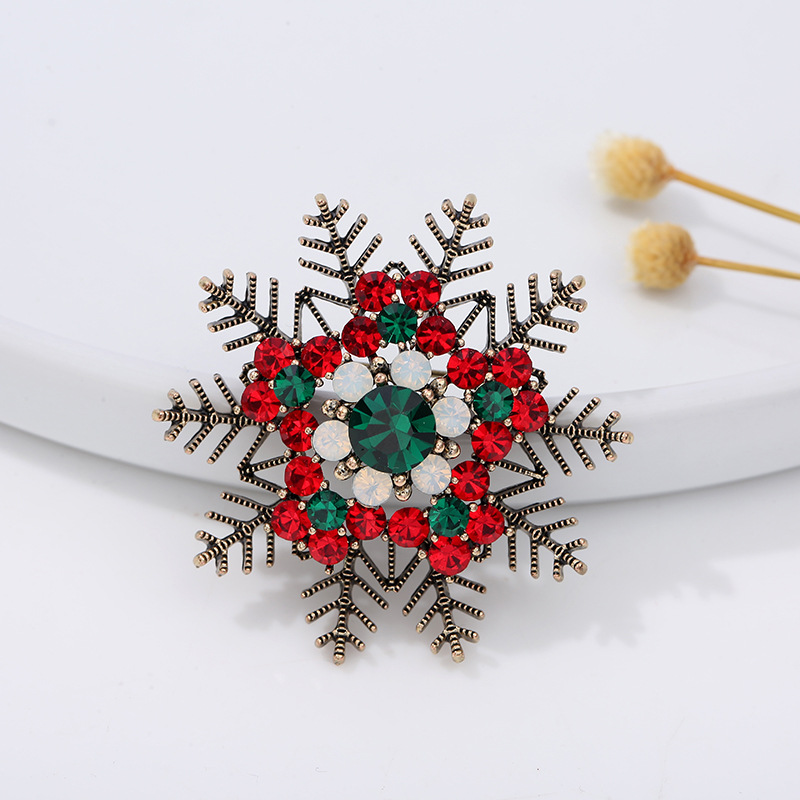 Christmas series jewelry brooc – Embroidery Eyebrow Bewertung und Preis