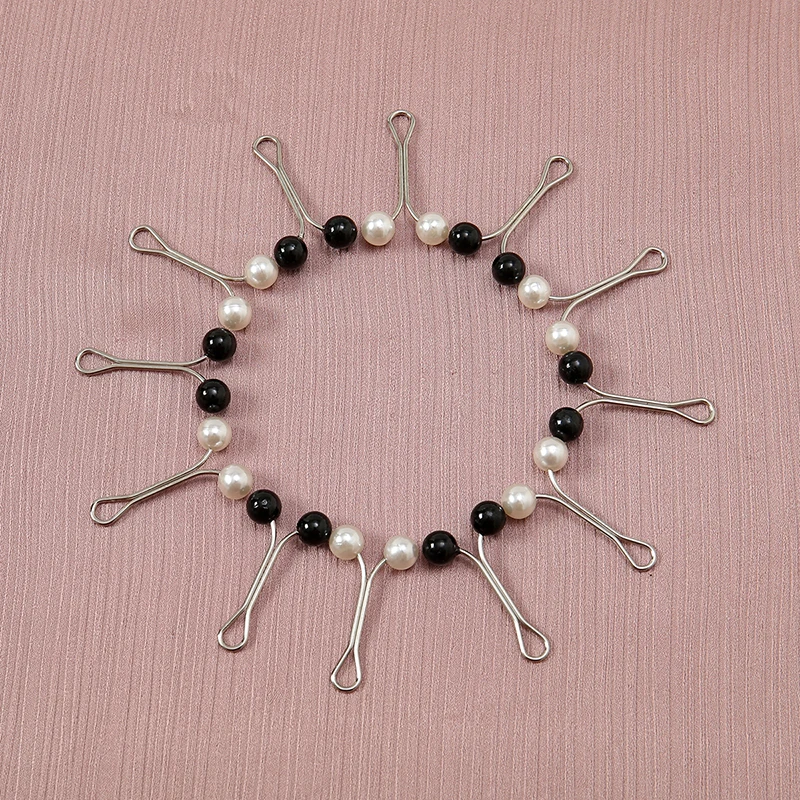 12pcs/Bag Muslim Hijab Pins Sc – Embroidery Eyebrow Bewertung und Preis