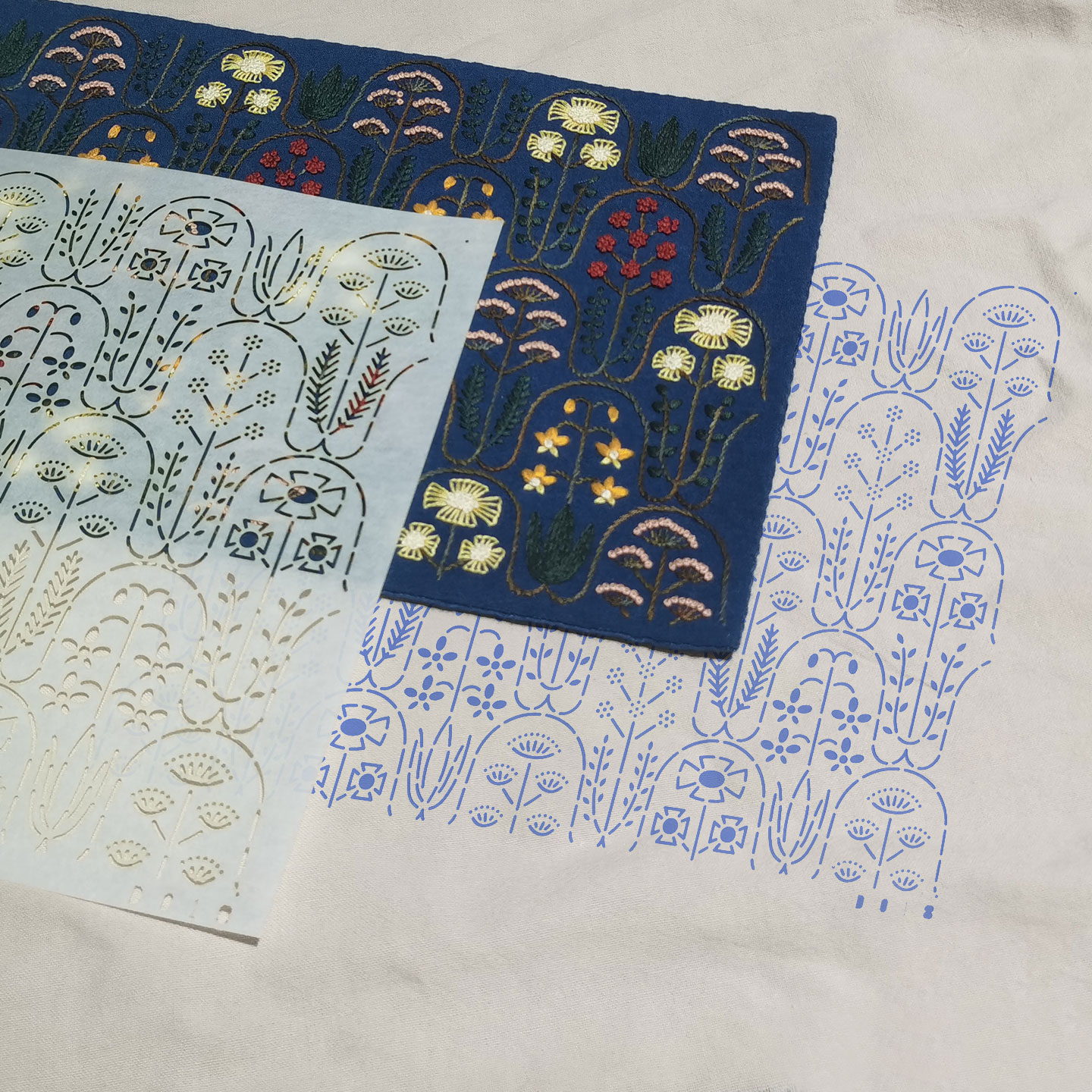 Handmade Soft Template Embroid – Embroidery Flower Pattern Bewertung und Preis
