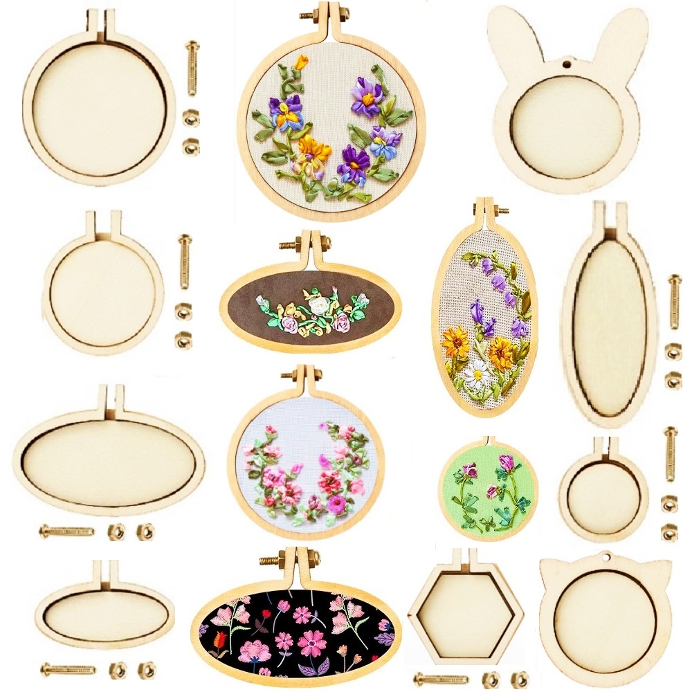 10PCS Mini Embroidery Hoop Woo – Embroidery Hooping Bewertung und Preis