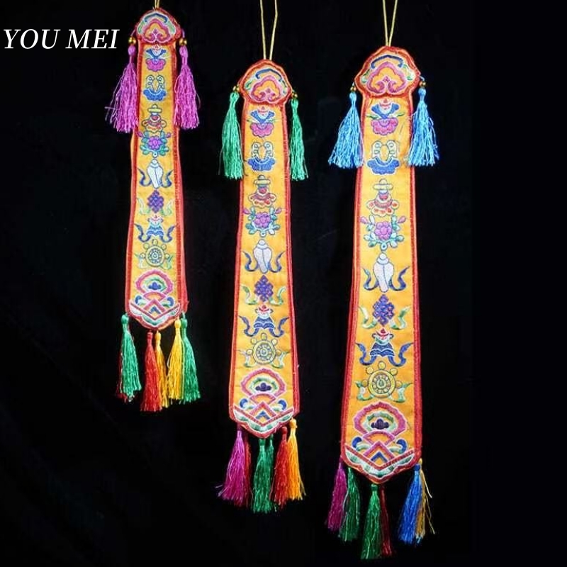 Nepal Handmade Eight Auspiciou – Embroidery Handicraft Bewertung und Preis