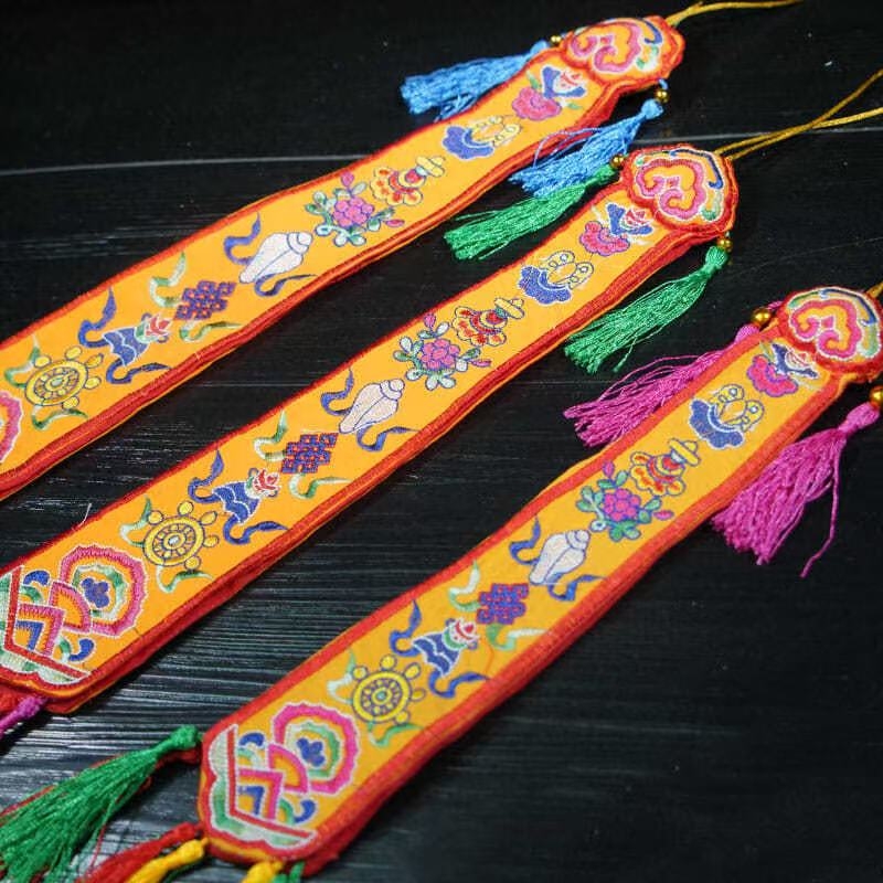 Nepal Handmade Eight Auspiciou – Embroidery Handicraft Bewertung und Preis