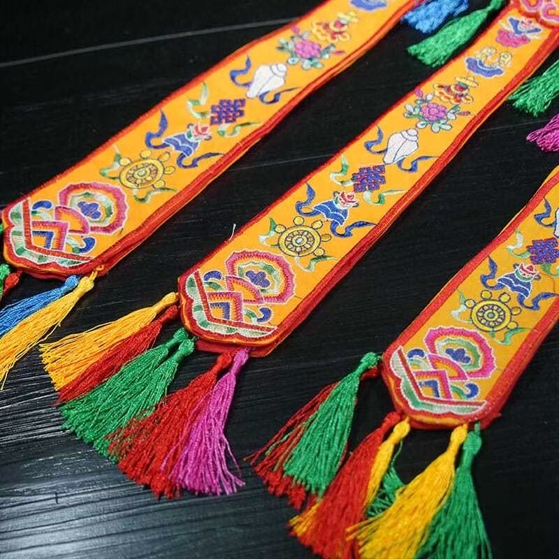 Nepal Handmade Eight Auspiciou – Embroidery Handicraft Bewertung und Preis
