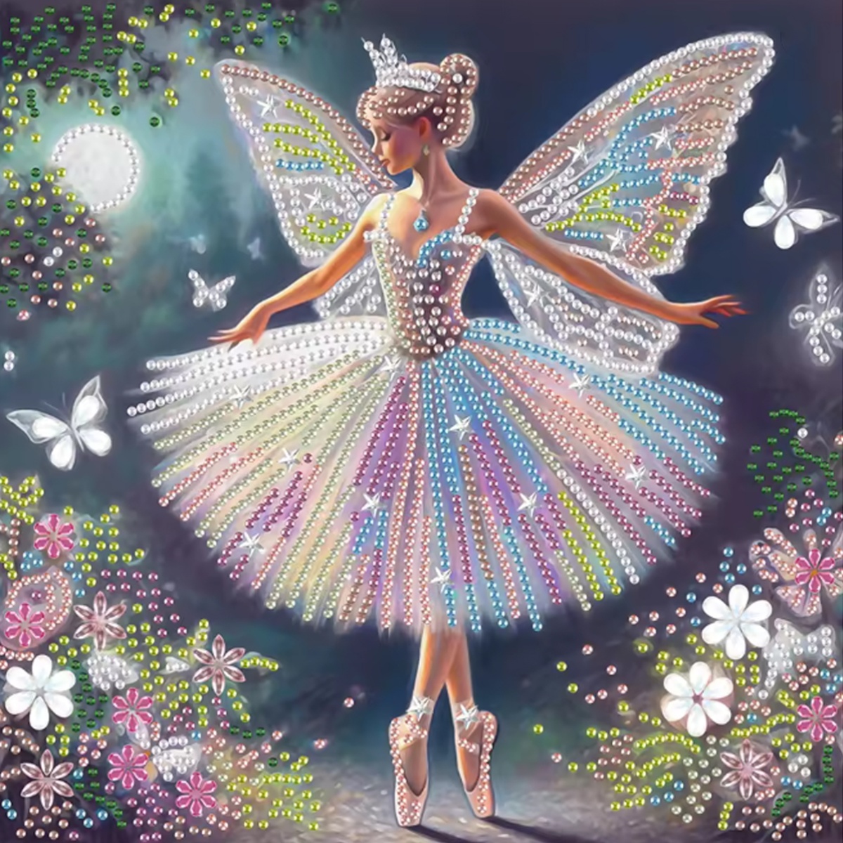 Butterfly Fairy Pattern Series – Embroidery Handicraft Bewertung und Preis