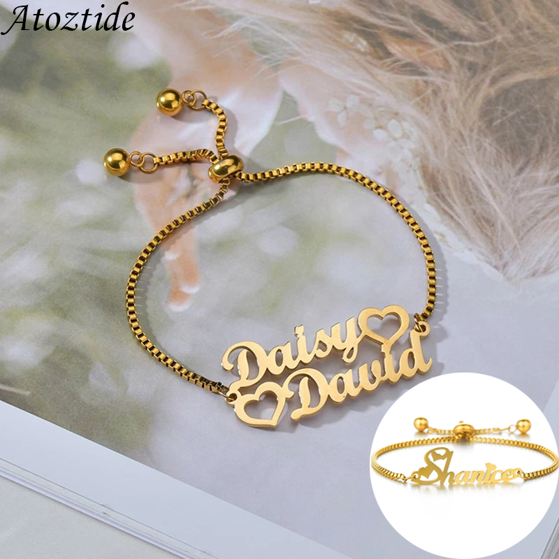 Atoztide Custom 1-2 Names Brac – Embroidery Charm Bewertung und Preis