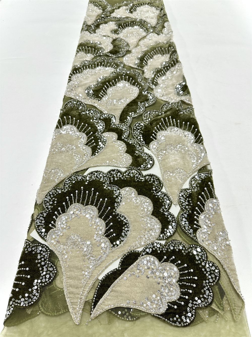 New African Velvet Lace Fabric – Velvet Fabric Embroidery Bewertung und Preis