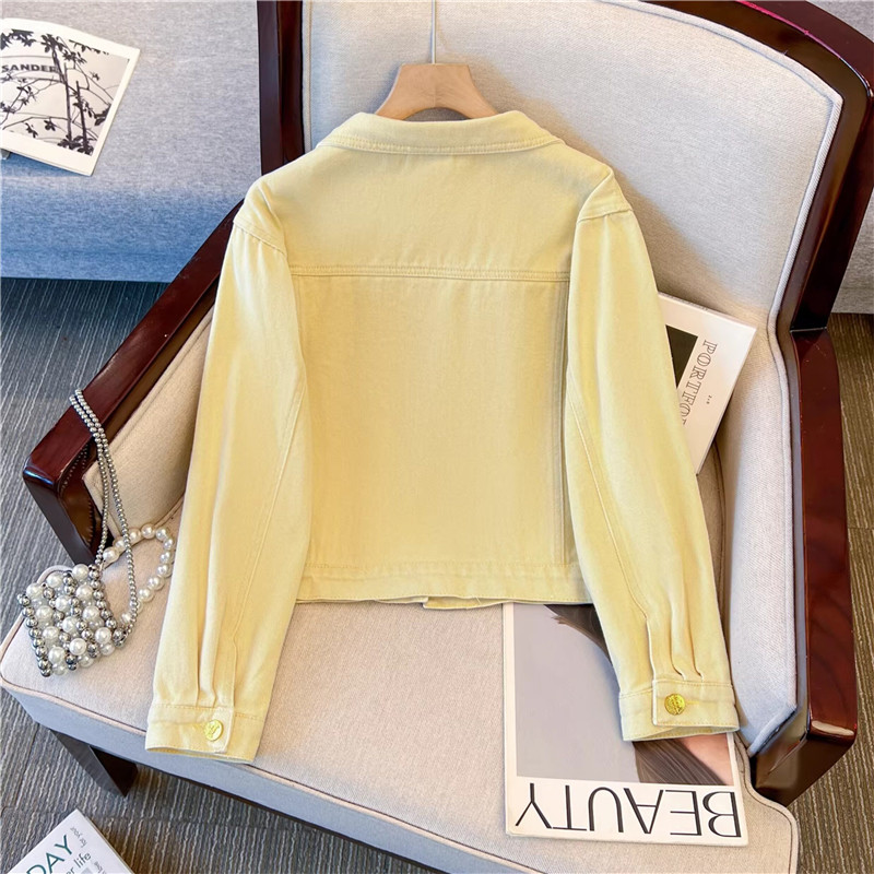 Korean Vintage Flower Embroide – Embroidery Jacket Jeans Bewertung und Preis