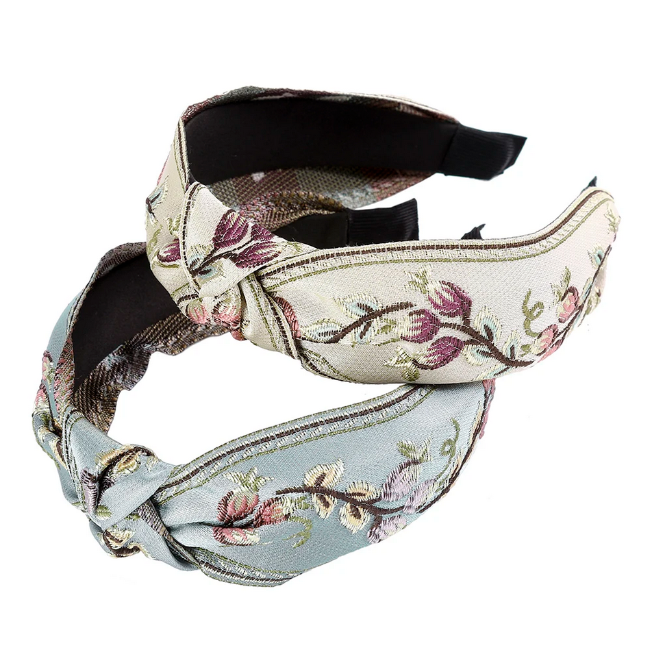 New Retro Knotted Headband For – Embroidery Hooping Bewertung und Preis