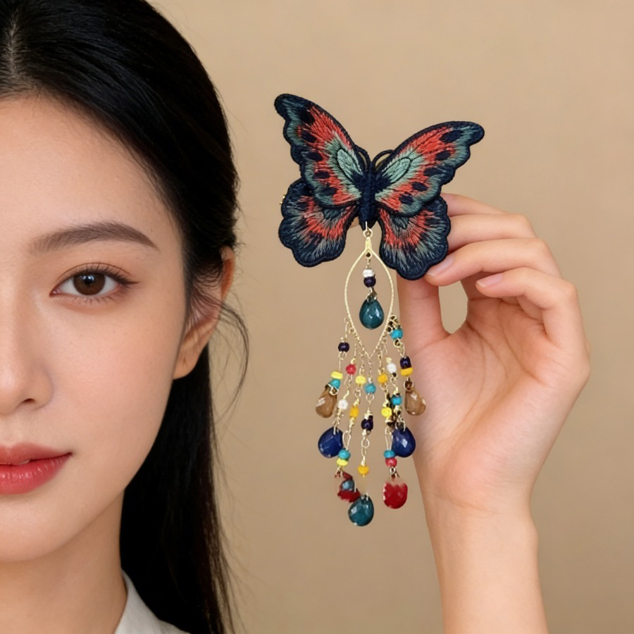 New Chinese Style Knitting But – Embroidery Charm Bewertung und Preis