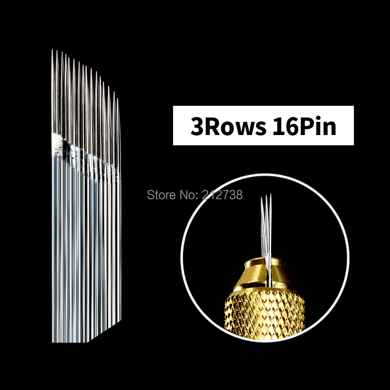 New 10Pcs 14/15/16/17/18Pin Fo – Embroidery Eyebrow Bewertung und Preis