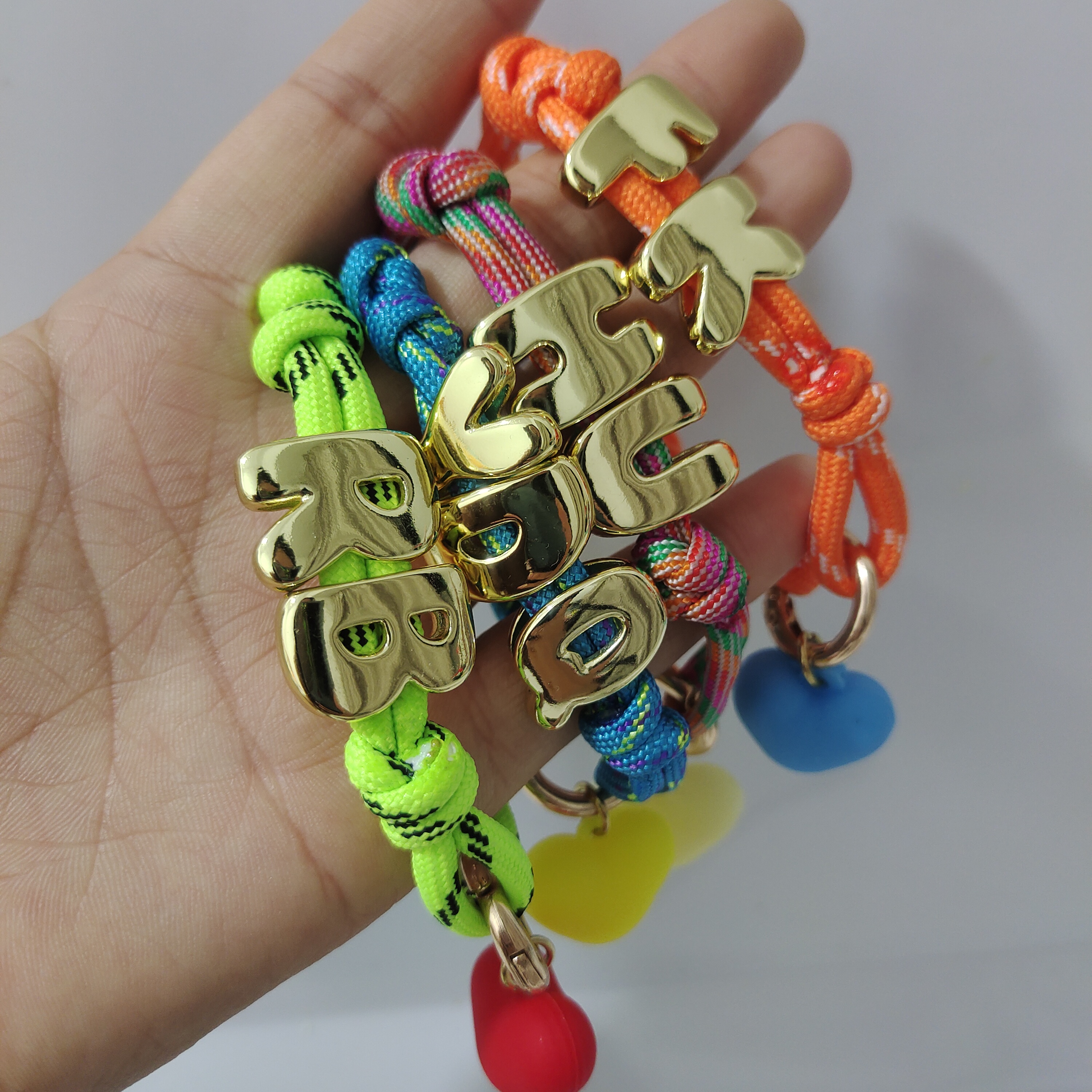 Braided String Gold Bracelet W – Embroidery Charm Bewertung und Preis