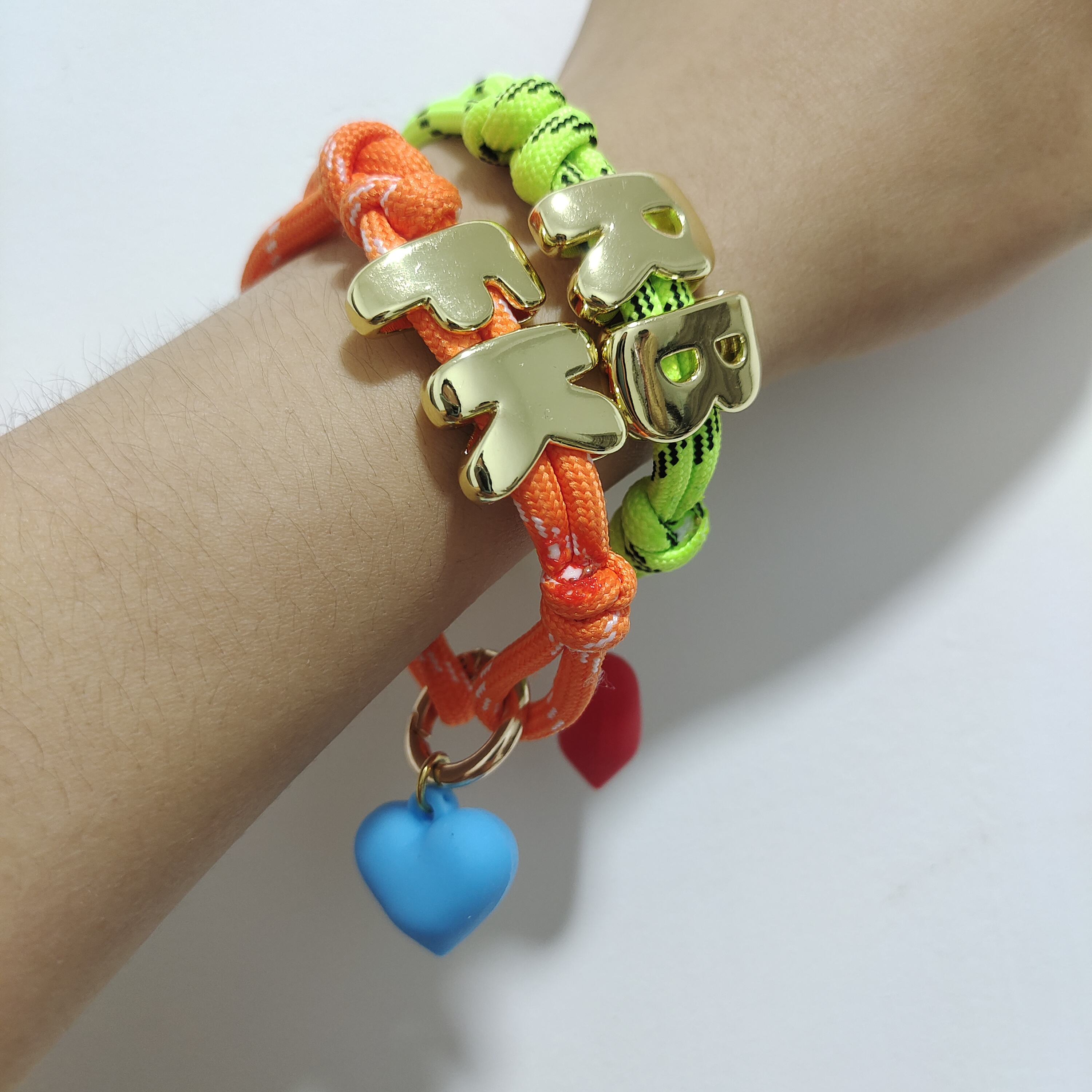 Braided String Gold Bracelet W – Embroidery Charm Bewertung und Preis