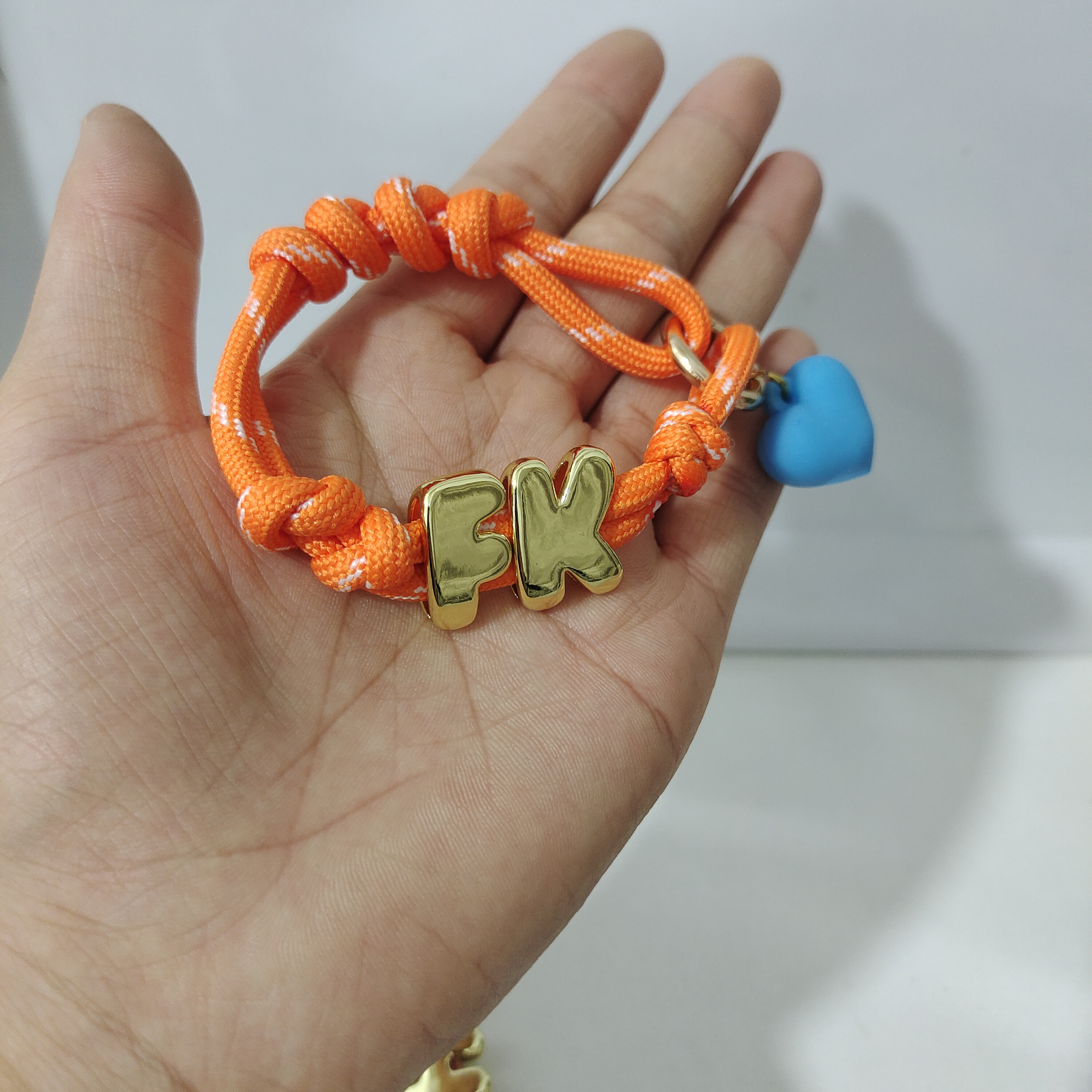 Braided String Gold Bracelet W – Embroidery Charm Bewertung und Preis