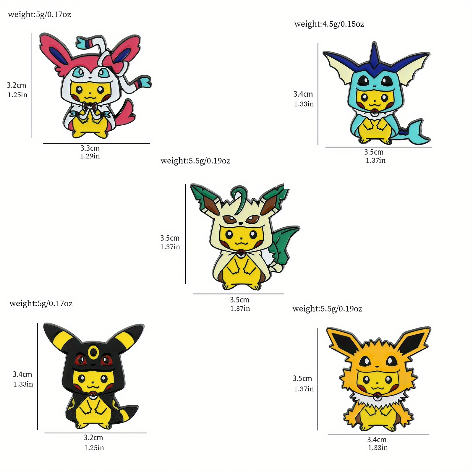 9 Pcs Creative Cartoon Brooch  – Embroidery Wallpaper Bewertung und Preis