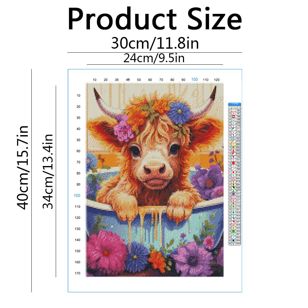 Momoart Counted Cross Stitch C – Embroidery Unique Design Bewertung und Preis