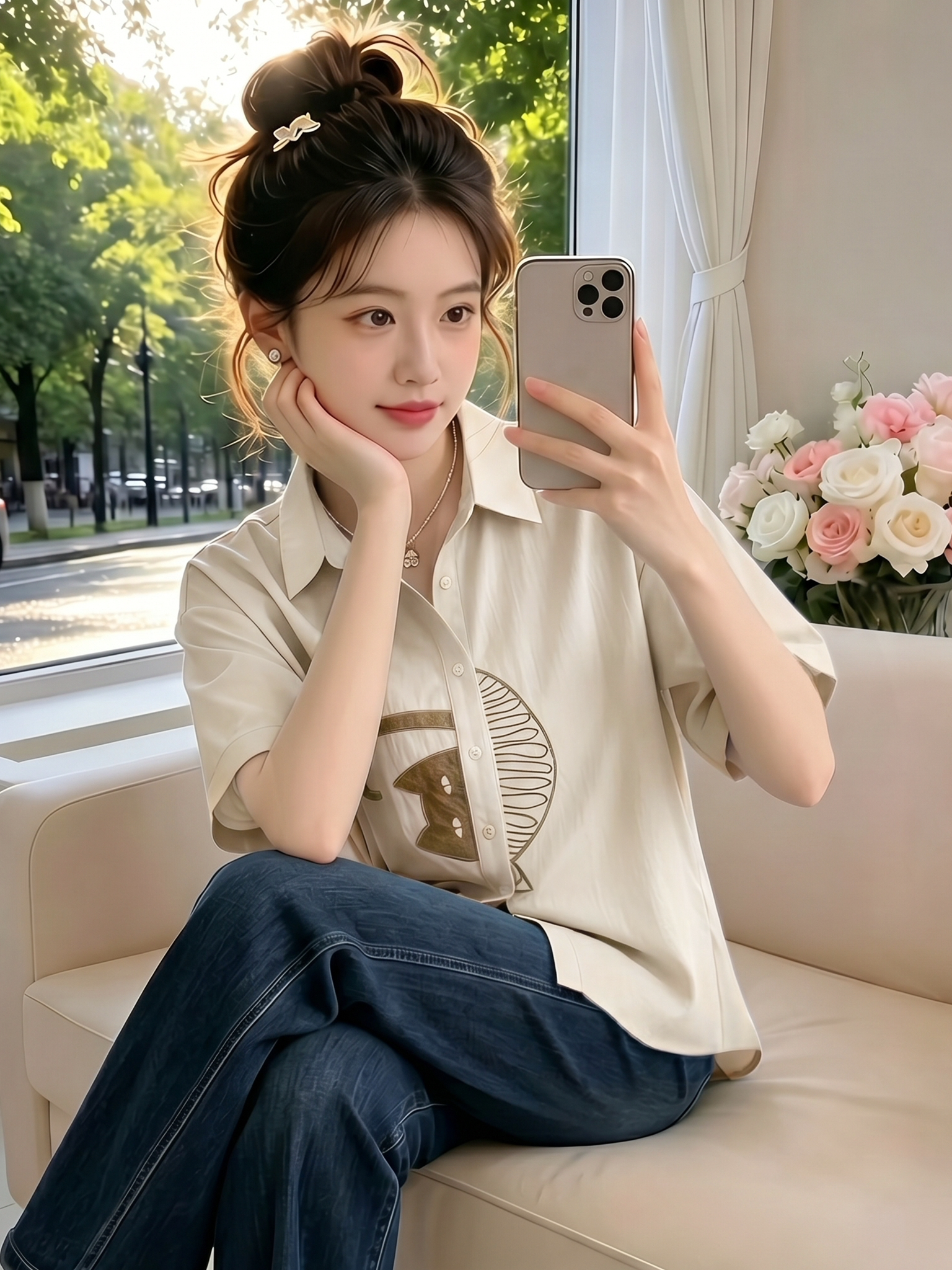 Unique Stylish Casual Shirt Ve – Embroidery Unique Design Bewertung und Preis