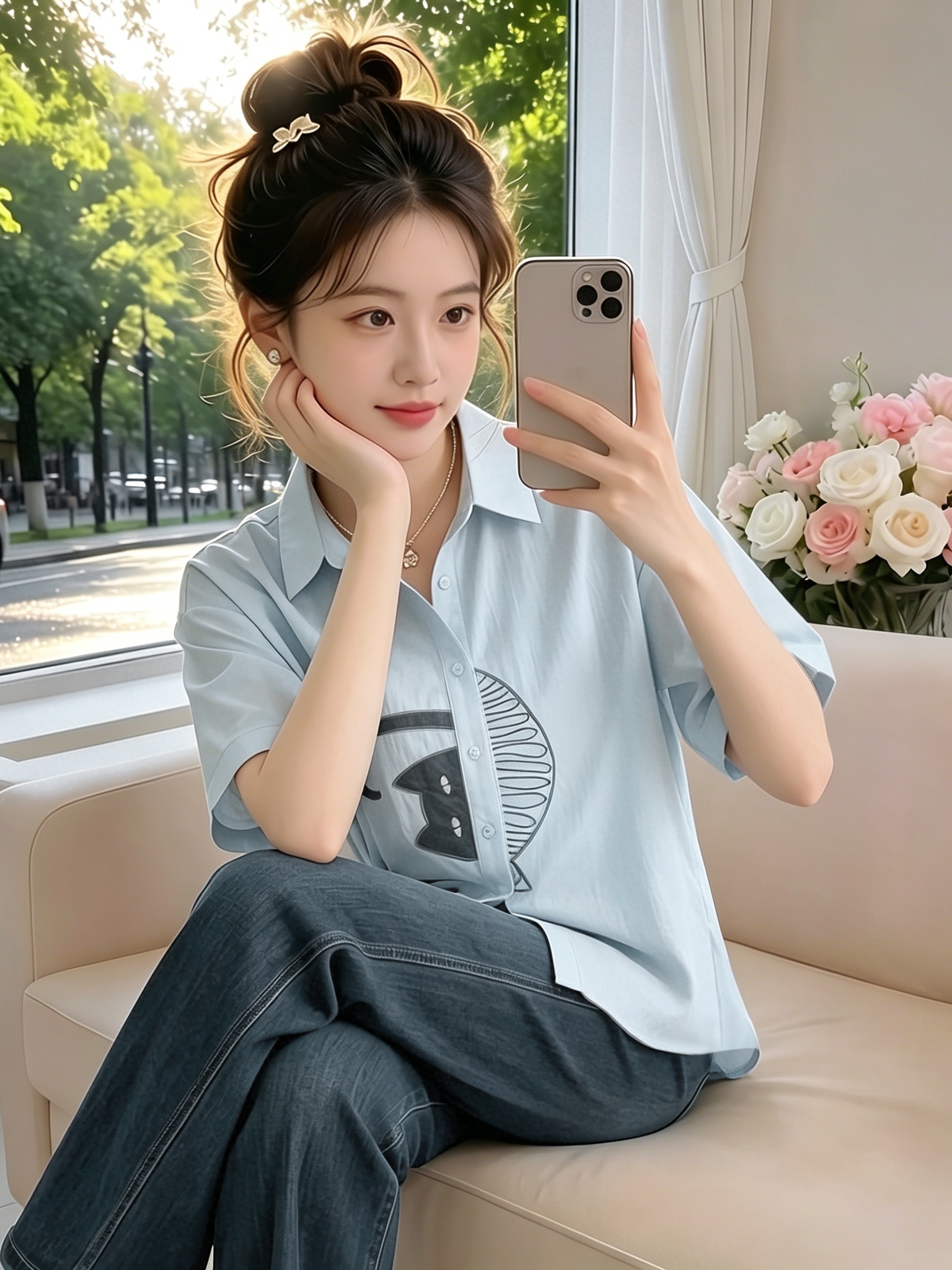 Unique Stylish Casual Shirt Ve – Embroidery Unique Design Bewertung und Preis