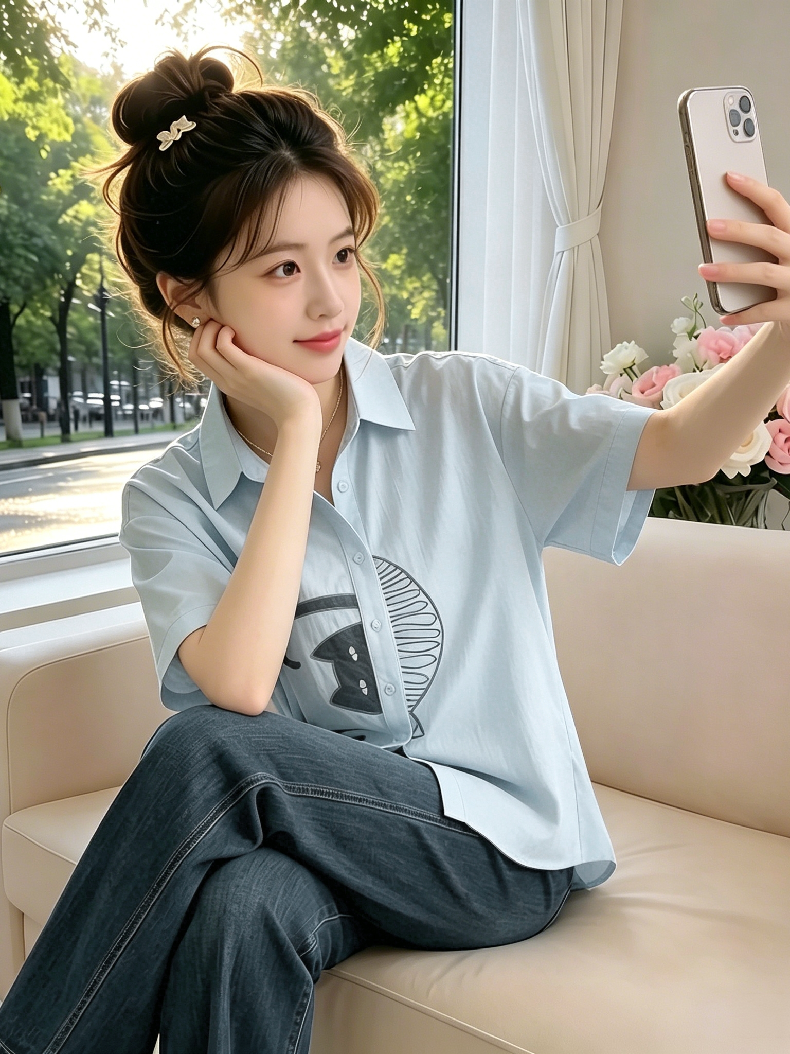 Unique Stylish Casual Shirt Ve – Embroidery Unique Design Bewertung und Preis