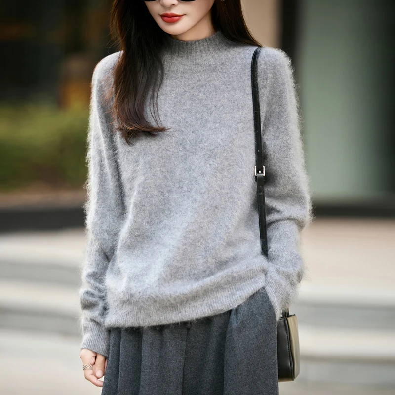 100% Wool Women's Fluffy High  – Embroidery Fashion Bewertung und Preis