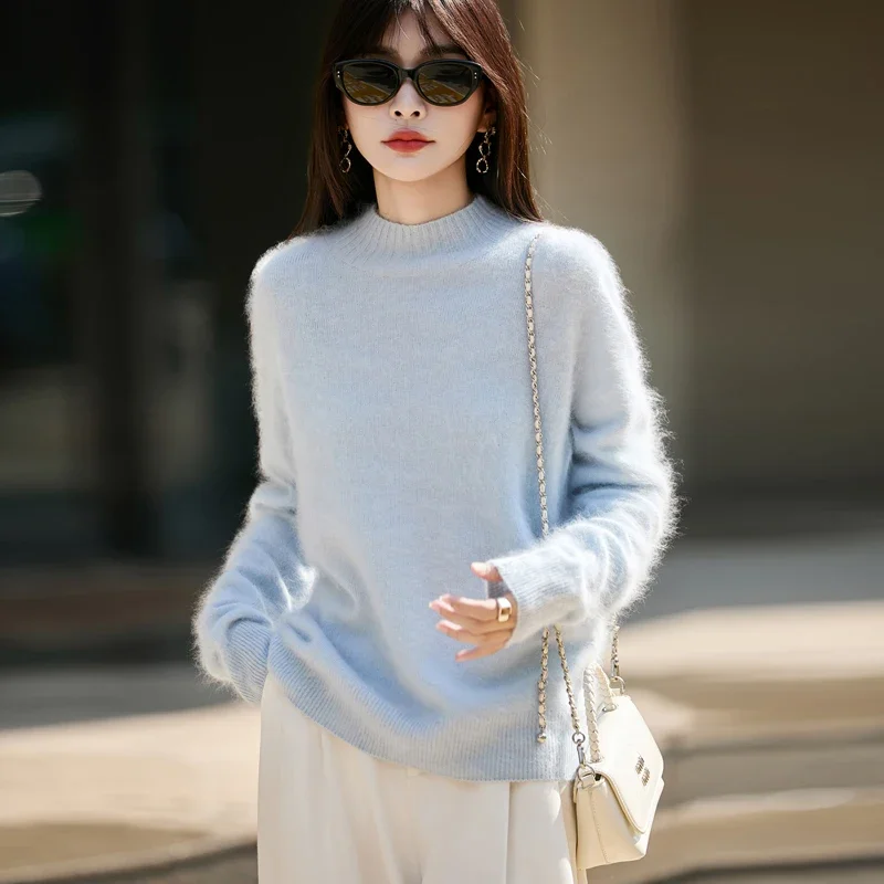 100% Wool Women's Fluffy High  – Embroidery Fashion Bewertung und Preis