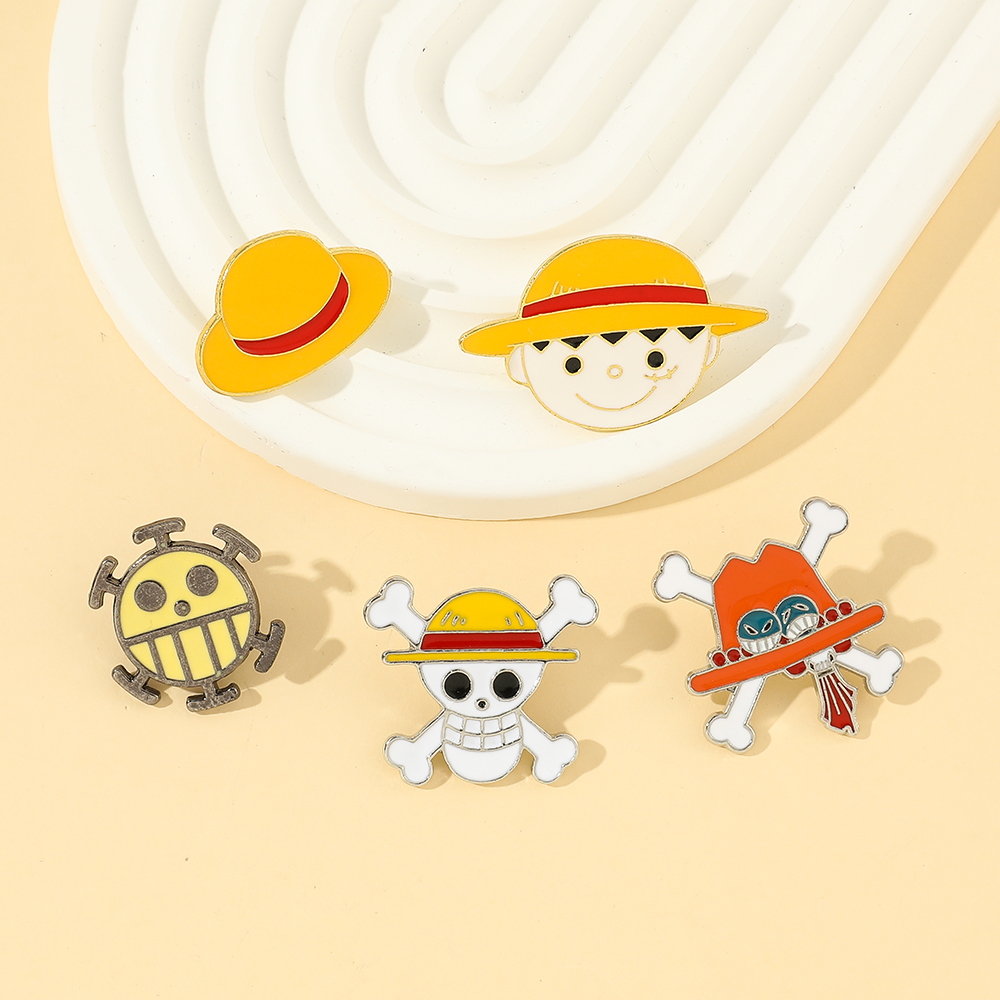 5 Pcs Cartoon Monkey D. Luffy  – Embroidery Wallpaper Bewertung und Preis