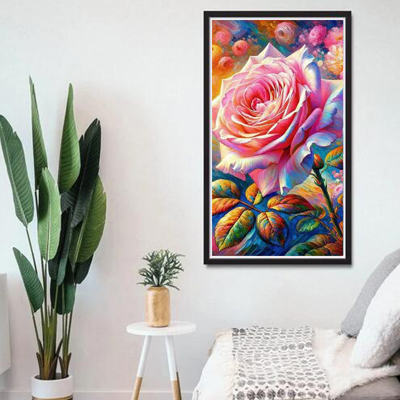 Large Size Picture Full Crysta – Embroidery Rose Bewertung und Preis
